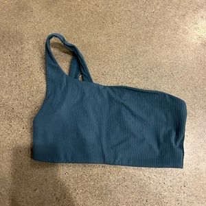 Lulu align rubbed one shoulder bra